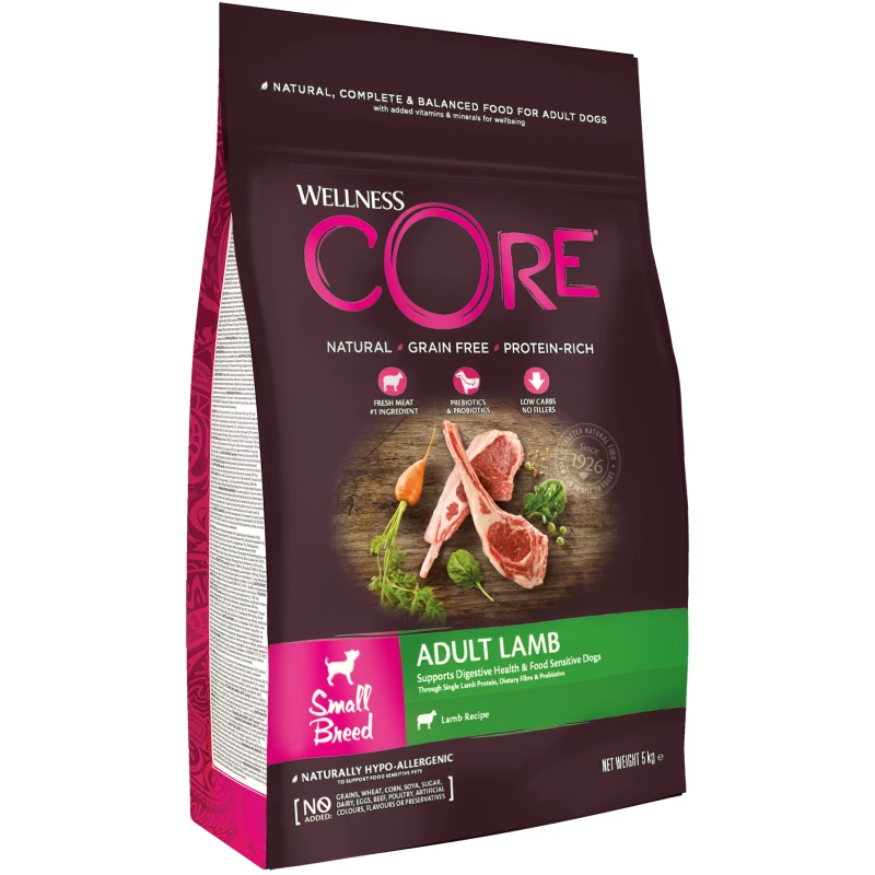 Wellness Core Adult Small Breed Lamb 5kg Σκύλοι