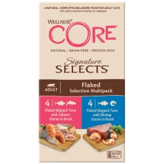 Wellness Core Πολυσυσκευασία Signature Select Flaked 8x79gr Wellness Core Πολυσυσκευασία Signature Select Flaked 8x79gr