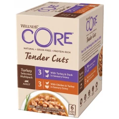 Wellness Core Πολυσυσκευασία Tender Cuts Fillets Turkey Selection 6 X 85gr Wellness Core Πολυσυσκευασία Tender Cuts Fillets Turkey Selection 6 X 85gr