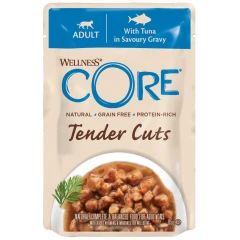Wellness Core Tender Cuts Fillets Τόνος σε σάλτσα 24 x 85gr Wellness Core Tender Cuts Fillets Τόνος σε σάλτσα 24 x 85gr