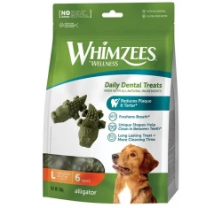 Λιχουδιές Whimzees Alligator Large 6τμχ Λιχουδιές Whimzees Alligator Large 6τμχ
