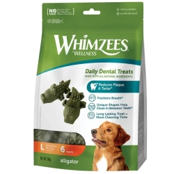 Λιχουδιές Whimzees Alligator Large 6τμχ Λιχουδιές Whimzees Alligator Large 6τμχ