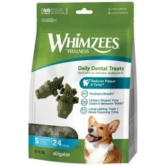 Λιχουδιές Whimzees Alligator Small 24τμχ Λιχουδιές Whimzees Alligator Small 24τμχ