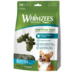 Λιχουδιές Whimzees Alligator Small 24τμχ Λιχουδιές Whimzees Alligator Small 24τμχ