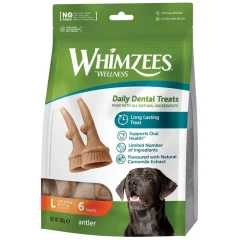 Λιχουδιές Whimzees Antlers Large 6τμχ Λιχουδιές Whimzees Antlers Large 6τμχ