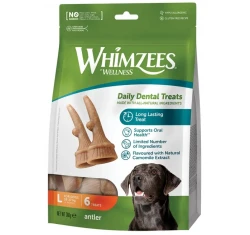 Λιχουδιές Whimzees Antlers Large 6τμχ Λιχουδιές Whimzees Antlers Large 6τμχ