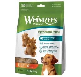 Λιχουδιές Whimzees Hedgehog Large 6τμχ (-2€) Λιχουδιές Whimzees Hedgehog Large 6τμχ (-2€)