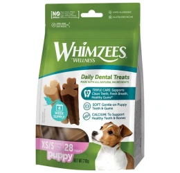 Λιχουδιές Whimzees Puppy XSmall / Small 28τμχ Λιχουδιές Whimzees Puppy XSmall / Small 28τμχ