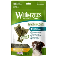 Λιχουδιές Whimzees Soft Medium 14τμχ (-2€)