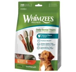 Λιχουδιές Whimzees Toothbrush Star L 6τμχ