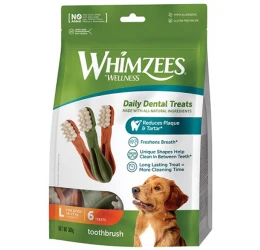 Λιχουδιές Whimzees Toothbrush Star L 6τμχ (-2€) Λιχουδιές Whimzees Toothbrush Star L 6τμχ (-2€)