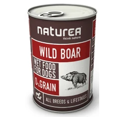 Υγρή τροφή Naturea 89% κρέας 400gr με Αγριόχοιρο Υγρή τροφή Naturea 89% κρέας 400gr με Αγριόχοιρο