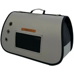 Τσάντα Μεταφοράς Σκύλου ή Γάτας  Woofmoda 941-1008 με παράθυρο Νο1 17x35x23cm Γκρι Τσάντα Μεταφοράς Σκύλου ή Γάτας  Woofmoda 941-1008 με παράθυρο Νο1 17x35x23cm Γκρι