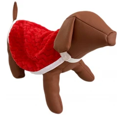 Χριστουγεννιάτικη Κάπα Σκύλου Woofmoda Κόκκινη Small 30cm Χριστουγεννιάτικη Κάπα Σκύλου Woofmoda Κόκκινη Small 30cm