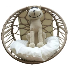 Κρεβατάκι Γάτας Luxury Κρεμαστό για Καλοριφέρ Οβάλ Καφέ 53x50cm Κρεβατάκι Γάτας Luxury Κρεμαστό για Καλοριφέρ Οβάλ Καφέ 53x50cm