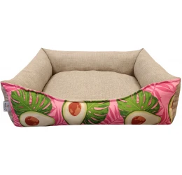 Κρεβατάκι Καναπές Σκύλου και Γάτας Woofmoda Avocado No1 37x32x23cm