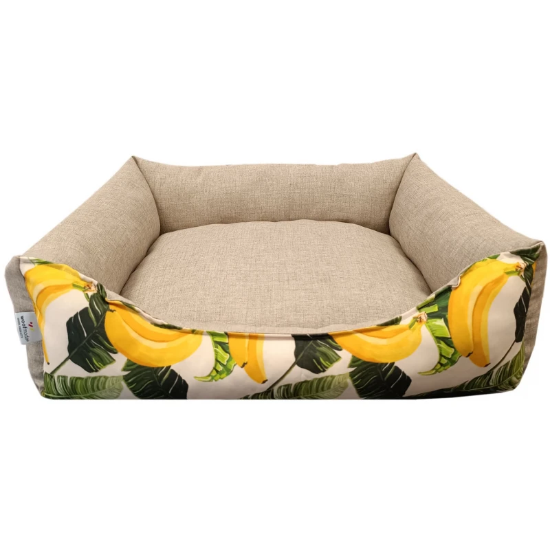Κρεβατάκι Καναπές Σκύλου Woofmoda Banana No4 63x54x23cm Σκύλοι