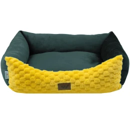 Κρεβατάκι Καναπές Σκύλου και Γάτας Woofmoda Soft No3 46x53x23cm Πετρόλ-Κίτρινο Κρεβατάκι Καναπές Σκύλου και Γάτας Woofmoda Soft No3 46x53x23cm Πετρόλ-Κίτρινο