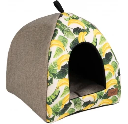 Κρεβάτι Φωλιά Σκύλου και Γάτας Woofmoda 42x42x52cm Banana Κρεβάτι Φωλιά Σκύλου και Γάτας Woofmoda 42x42x52cm Banana