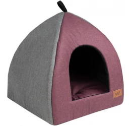 Κρεβάτι Φωλιά Σκύλου και Γάτας Woofmoda 42x42x52cm Γκρι-Γκρενά Κρεβάτι Φωλιά Σκύλου και Γάτας Woofmoda 42x42x52cm Γκρι-Γκρενά