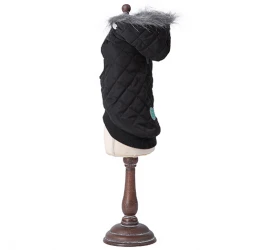 Μπουφάν Σκύλου Freedog Lane 15cm Μαύρο Μπουφάν Σκύλου Freedog Lane 15cm Μαύρο