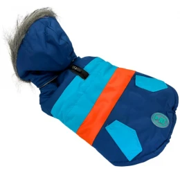 Μπουφάν Σκύλου Freedog Malakai 30cm Μπλε Μπουφάν Σκύλου Freedog Malakai 30cm Μπλε