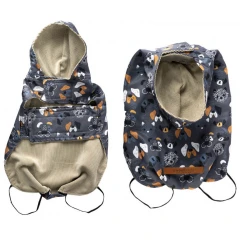 Μπουφανάκι Σκύλου Αδιάβροχο με Χρατς Woofmoda Σκυλάκι Large 36cm Μπουφανάκι Σκύλου Αδιάβροχο με Χρατς Woofmoda Σκυλάκι Large 36cm