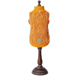 Πουλόβερ Σκύλου Freedog Mille 20cm Πορτοκαλί