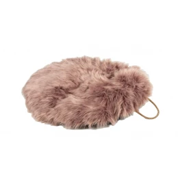 Στρώμα Κρεβατάκι Σκύλου και Γάτας Woofmoda Γούνινο Πουφ 80cm Ροζ Στρώμα Κρεβατάκι Σκύλου και Γάτας Woofmoda Γούνινο Πουφ 80cm Ροζ