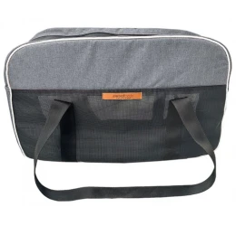 Τσάντα Μεταφοράς Σκύλου ή Γάτας  Woofmoda 946-1002 Flexygo IATA 23x57x34cm Γκρι