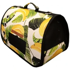 Τσάντα Μεταφοράς Σκύλου ή Γάτας  Woofmoda με παράθυρα αδιάβροχη No2 40x25x17cm Banana Τσάντα Μεταφοράς Σκύλου ή Γάτας  Woofmoda με παράθυρα αδιάβροχη No2 40x25x17cm Banana