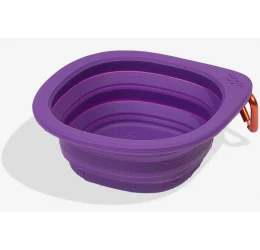 Πτυσσόμενο Μπολ Ταξιδίου για Σκύλους Zeedog 600ml Μωβ