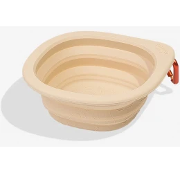 Πτυσσόμενο Μπολ Ταξιδίου για Σκύλους Zeedog 600ml Μπεζ