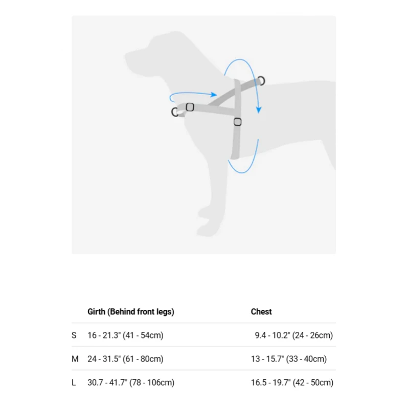 Σαμαράκι Σκύλου ZeeDog Reebok SofterWalk Aerobic Large 78-106cm Σκύλοι