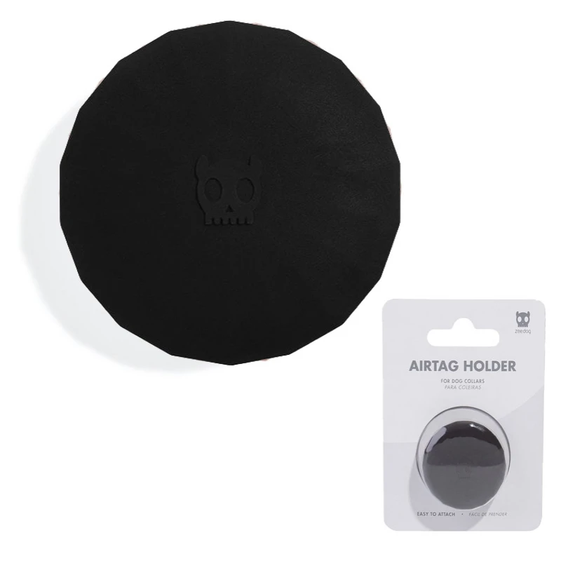 Θήκη για AirTag Σκύλου ZeeeDog Gotham Μαύρο 2,5cm Σκύλοι Θήκη για AirTag Σκύλου ZeeeDog Gotham Μαύρο 2,5cm Σκύλοι