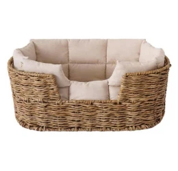Zeze Κρεβατάκι - Καλαθάκι Γάτας και Σκύλου Rectangle Woven Rattan 68x45x24cm Zeze Κρεβατάκι - Καλαθάκι Γάτας και Σκύλου Rectangle Woven Rattan 68x45x24cm