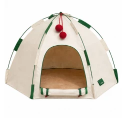 Zeze Κρεβατάκι - Σκηνή Εξωτερικού Χώρου Γάτας Camping Tent 75x66x50cm