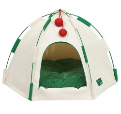 Zeze Κρεβατάκι - Σκηνή Εξωτερικού Χώρου Γάτας Camping Tent 75x66x50cm