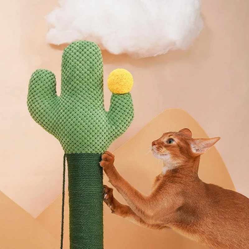 Zeze Ονυχοδρόμιο Γάτας Cactus 35x35x65cm Γάτες Zeze Ονυχοδρόμιο Γάτας Cactus 35x35x65cm Γάτες