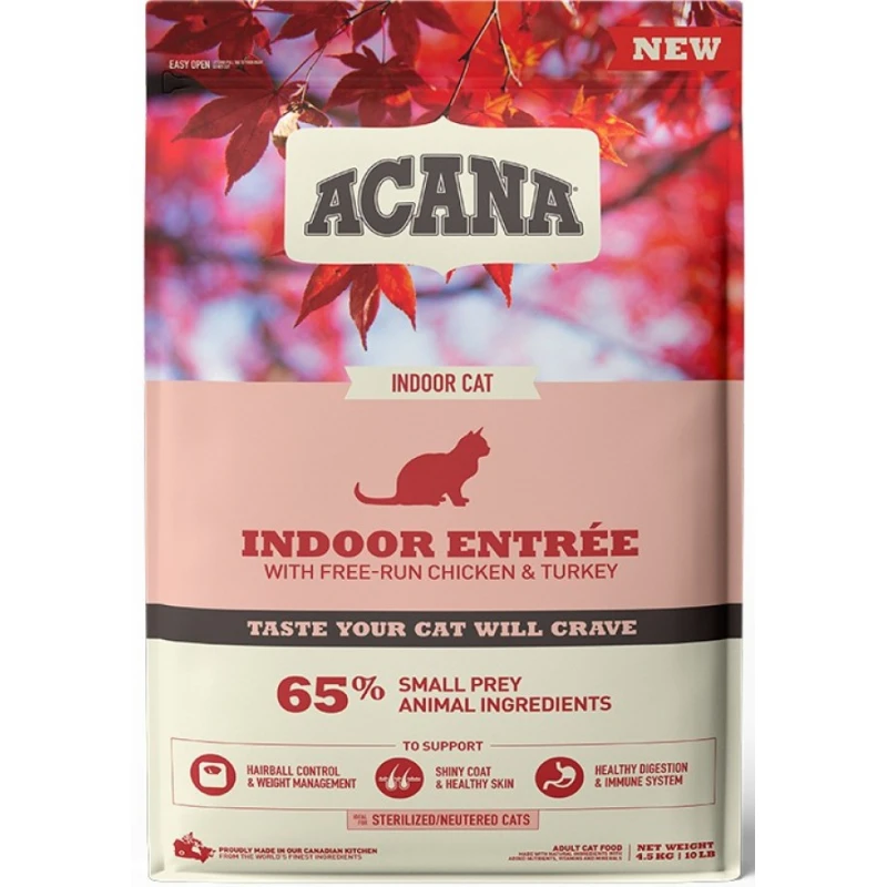  ACANA CAT INDOOR ENTREE 4,5KG ΓΑΤΕΣ