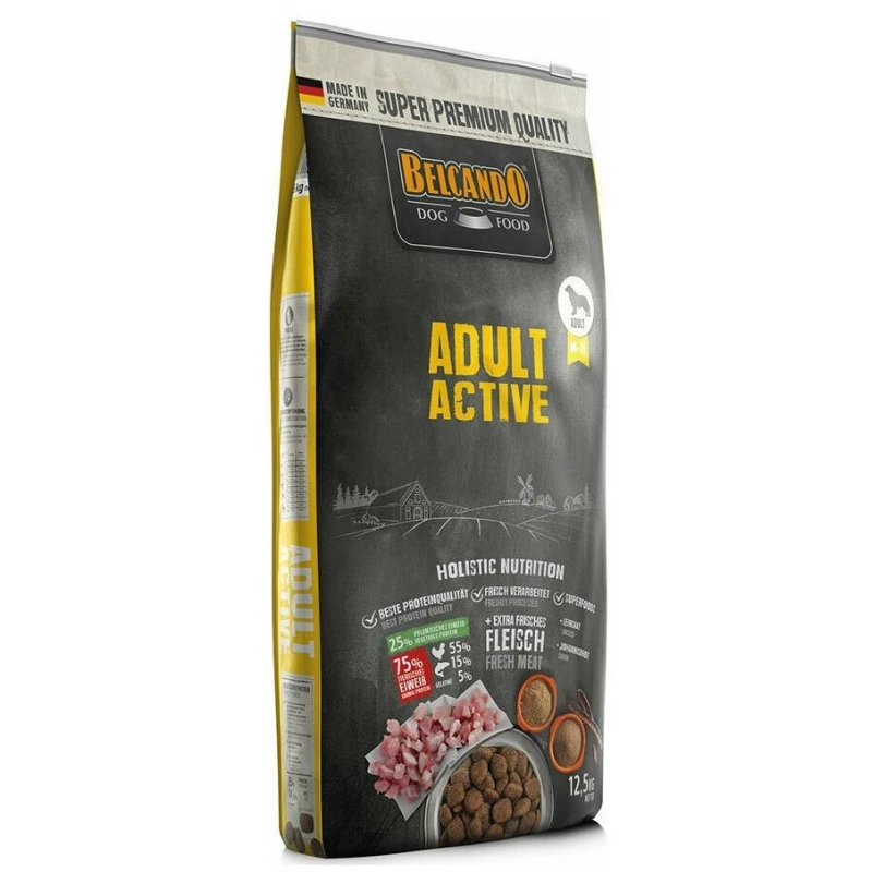 BELCANDO ADULT ACTIVE 12.5KG + 1KG ΔΩΡΟ ΞΗΡΑ ΤΡΟΦΗ ΣΚΥΛΟΥ