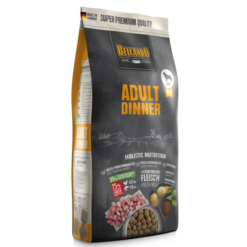 Belcando Adult Dinner 12,5kg + 1kg Δώρο Σκύλοι