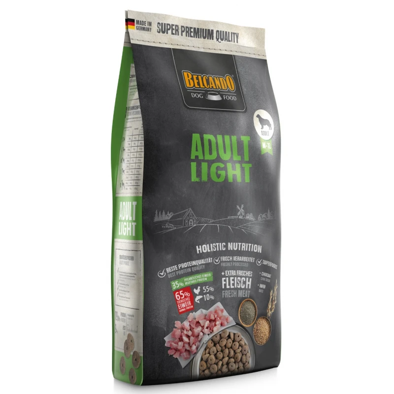 BELCANDO ADULT LIGHT 12.5KG + ΔΩΡΟ 1KG ΞΗΡΑ ΤΡΟΦΗ ΣΚΥΛΟΥ