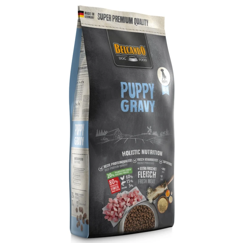 Belcando Puppy Gravy 12,5kg + 1kg Δώρο Σκύλοι