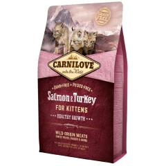Carnilove Kitten Salmon and Turkey 2kg Carnilove Kitten Salmon and Turkey 2kg