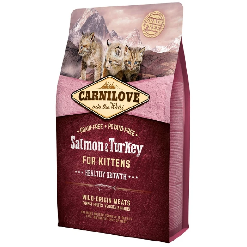 Carnilove Kitten Salmon and Turkey 2kg ΓΑΤΕΣ