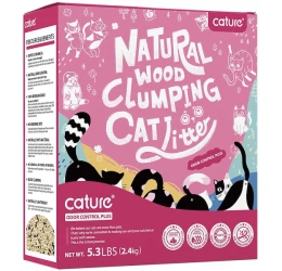 Άμμος - Πέλλετ Γάτας Cature wood Odor control plus 6lt (2,4kg) Άμμος - Πέλλετ Γάτας Cature wood Odor control plus 6lt (2,4kg)