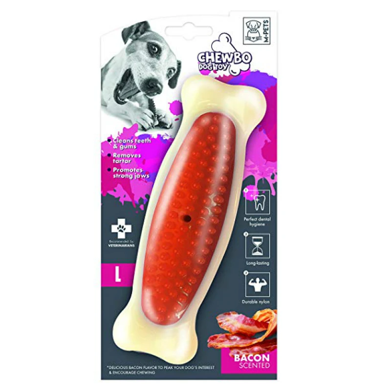 Chewbo Bone Dental Bacon L 20cm ΠΑΙΧΝΙΔΙΑ