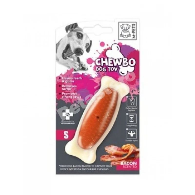 Chewbo Bone Dental Bacon S 10cm ΠΑΙΧΝΙΔΙΑ