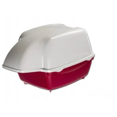 Τουαλέτα - Λεκάνη Γάτας Ferplast Εξωτερικού Χώρου Cosmic Κόκκινη 43,5 x 73,5 x h 41 cm